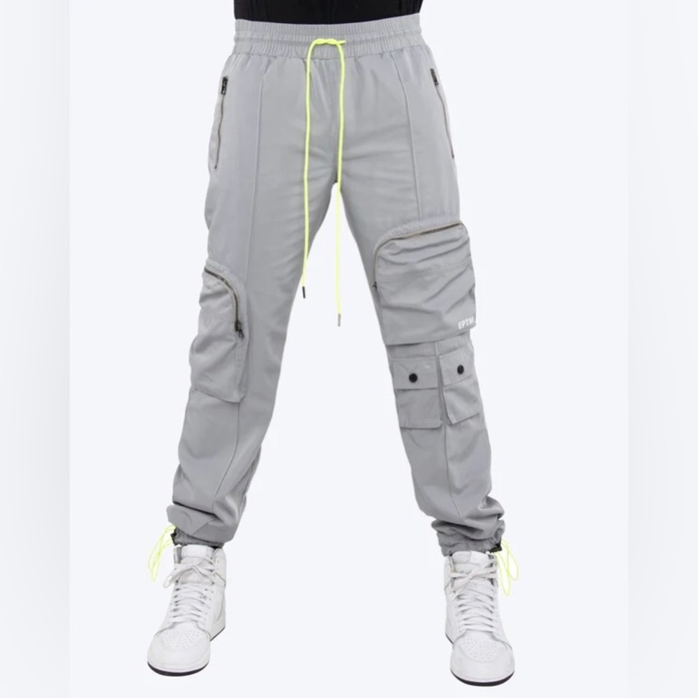 EPTM HYPER CARGO PANTS-GREY Sz XL-36x33 Mens